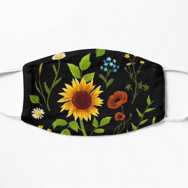 Nordic Summer Garden Botanicals Flat Mask