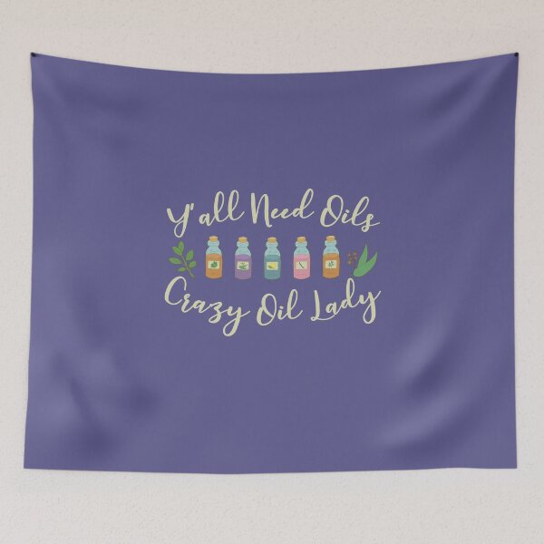 Item preview, Crazy Oil Lady designed and sold by GrimButterfly.