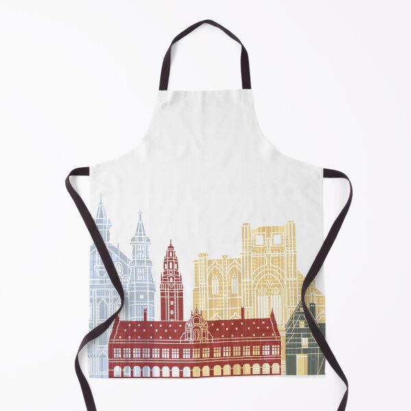 Item preview, Leuven skyline poster designed and sold by paulrommer.
