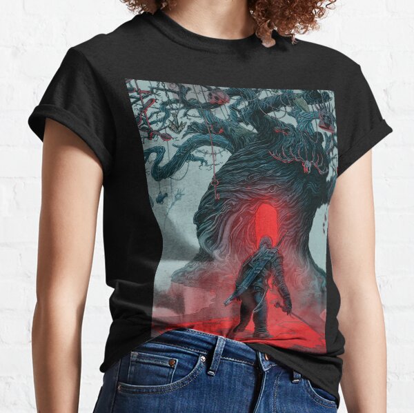 Illustration du jeu The Witcher T-shirt classique