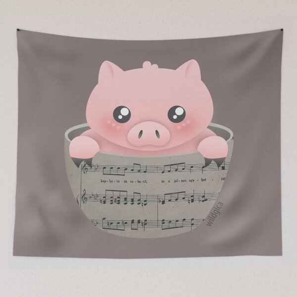 Item preview, Sheet Music Piggy designed and sold by wildgica.