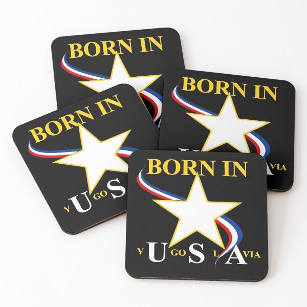 Item preview, Born in Yugoslavia USA designed and sold by TinThor.