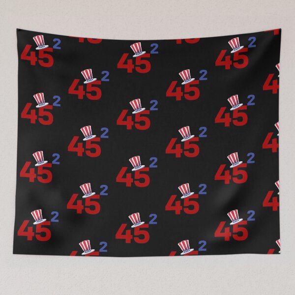 Item preview, Pro Donald Trump 45 2 President USA Elections 2020 Top Hat designed and sold by OneTimeEngineer.