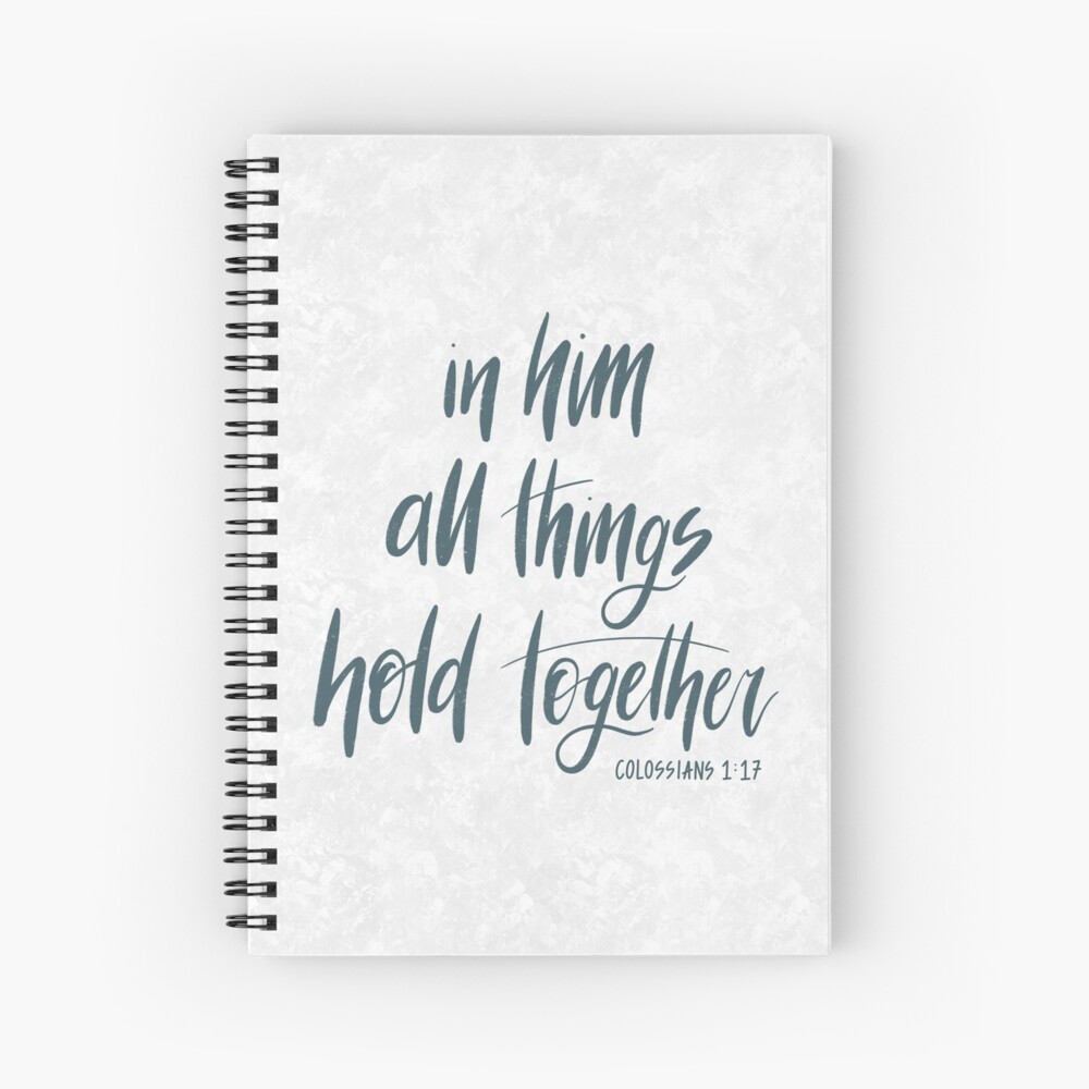 WWP Colossians Scripture Spiral Notebook with Lined Pages – Walking with  Purpose
