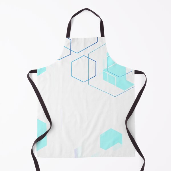 Item preview, Blue scale pattern in hexagon designed and sold by Zen-Dragon.