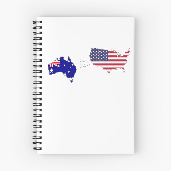 Item preview, Australia - USA | Long Distance Love designed and sold by toofardesign.