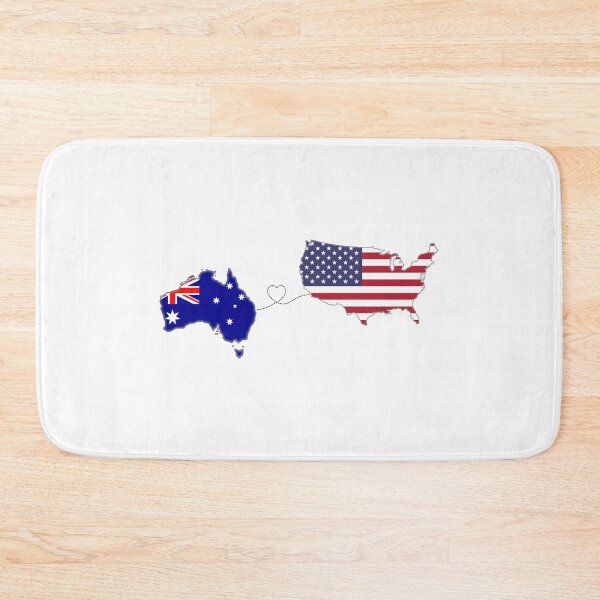 Item preview, Australia - USA | Long Distance Love designed and sold by toofardesign.