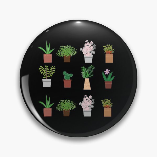 Item preview, potted plants pattern designed and sold by doctors-apparel.