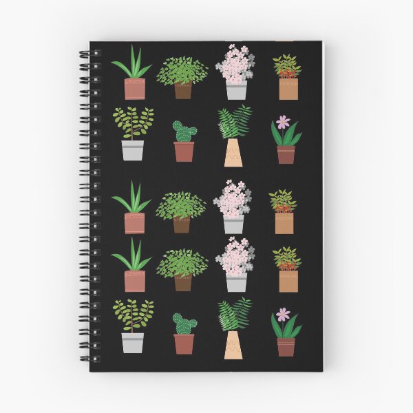 Item preview, potted plants pattern designed and sold by doctors-apparel.