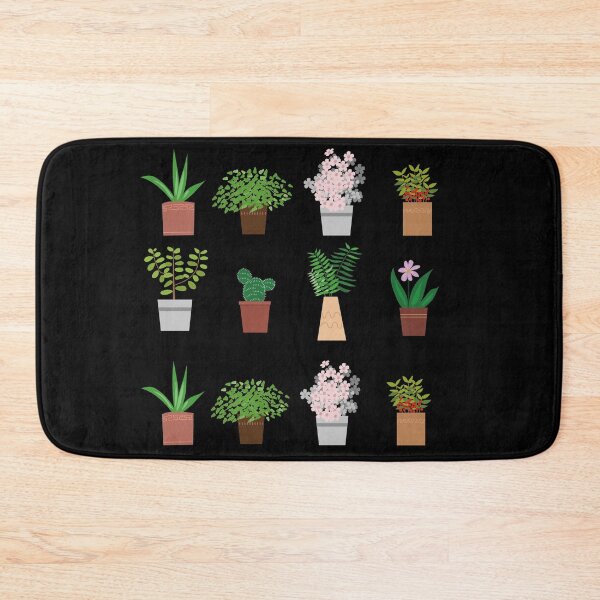 Item preview, potted plants pattern designed and sold by doctors-apparel.