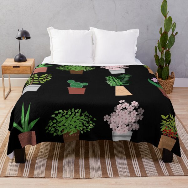 Item preview, potted plants pattern designed and sold by doctors-apparel.