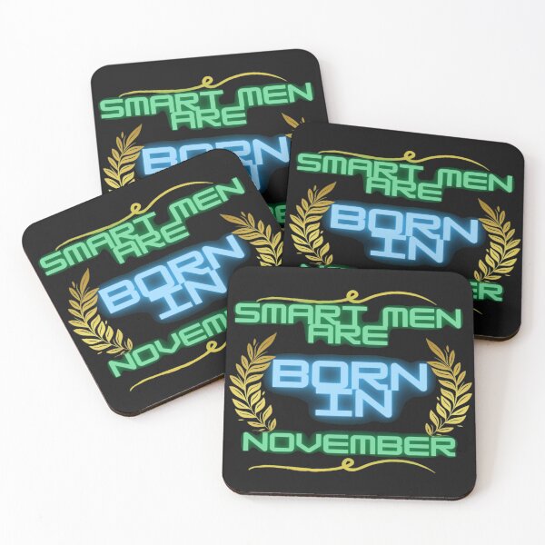 Item preview, Smart Men Are Born In November designed and sold by Danyell369.