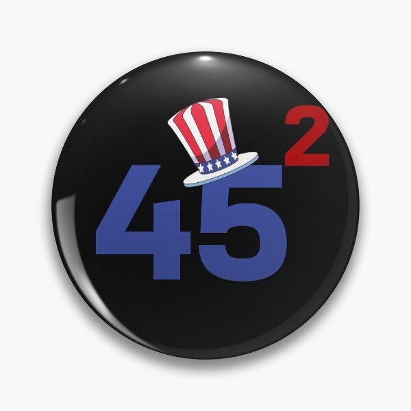 Item preview, Pro Donald Trump 45 squared designed and sold by OneTimeEngineer.