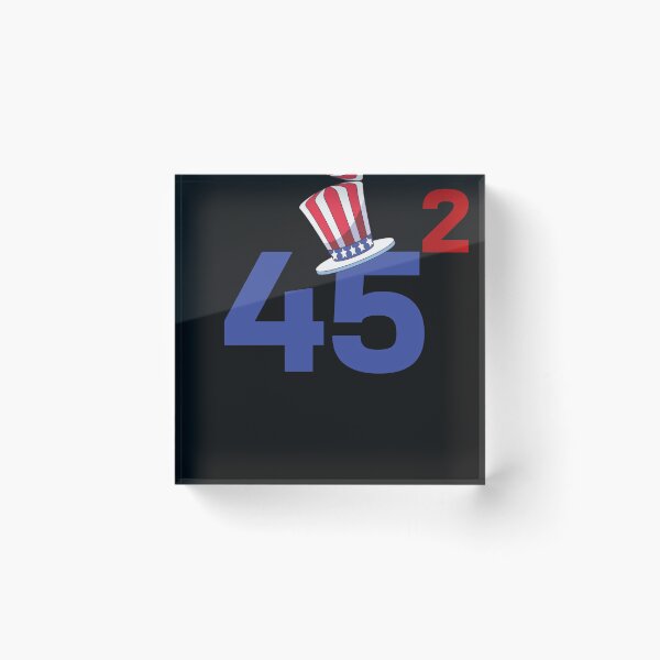 Item preview, Pro Donald Trump 45 squared designed and sold by OneTimeEngineer.