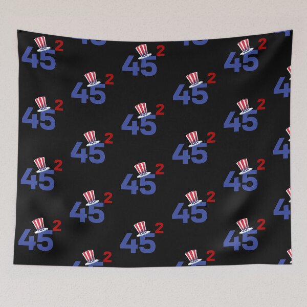 Item preview, Pro Donald Trump 45 squared designed and sold by OneTimeEngineer.