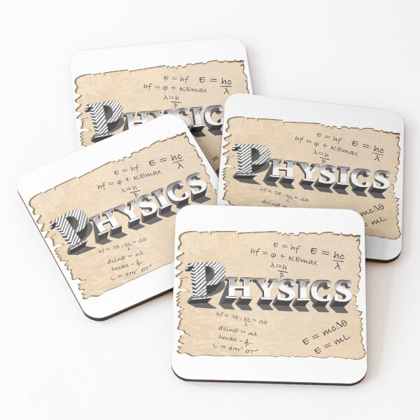 Item preview, physics formulae with the word physics in 3d designed and sold by Artonmytee.