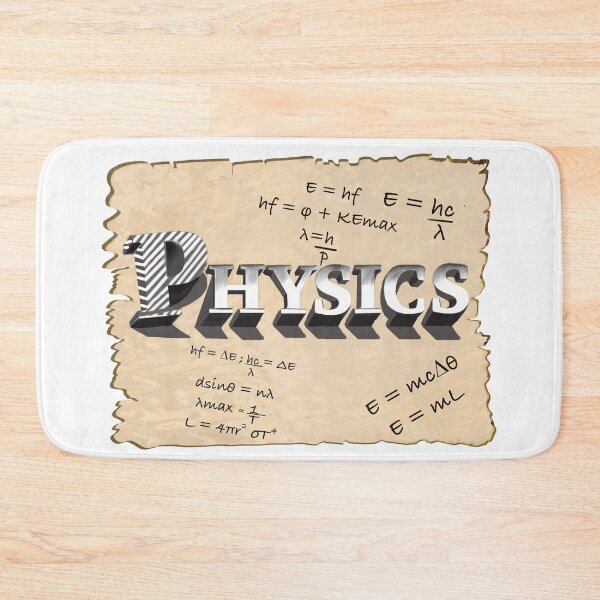 Item preview, physics formulae with the word physics in 3d designed and sold by Artonmytee.