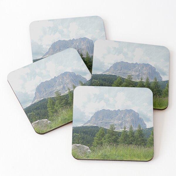 Item preview, Mountain Peak Fir tree Forest Alpine Landscape designed and sold by Anna Lemos.