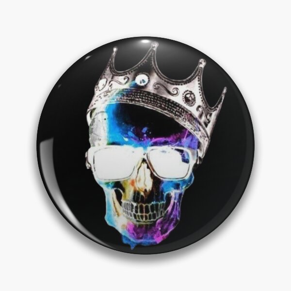 Item preview, Funny X-Ray King Skull designed and sold by DopeTops.