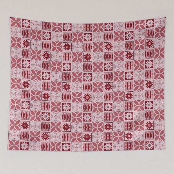Item preview, Merewalesi Pattern - Pink Flowers designed and sold by lolomastudio.