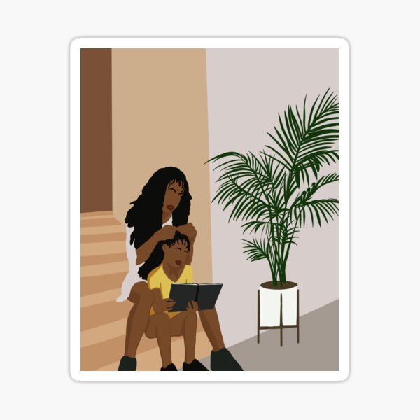 Item preview, Black Woman Art  designed and sold by AnuKumariVerma.