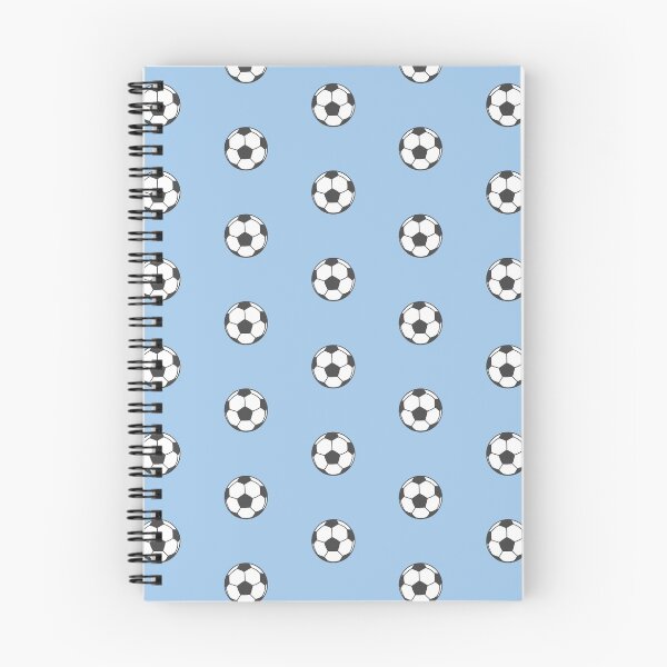Item preview, Football - Ball - Light Blue - Pattern designed and sold by AmandaEveritt.