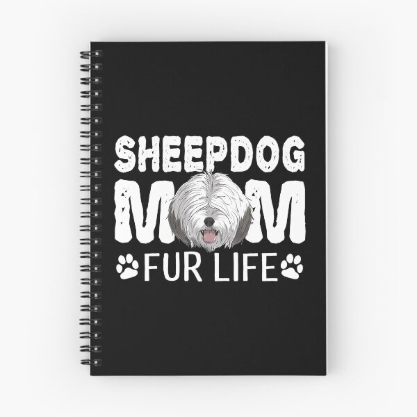 Item preview, Sheepdog Mom For Life Old English Sheep Dog Pun designed and sold by fatamyfan1.