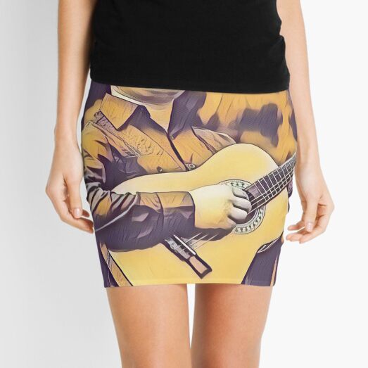 Mexican Folklore Mini Skirt