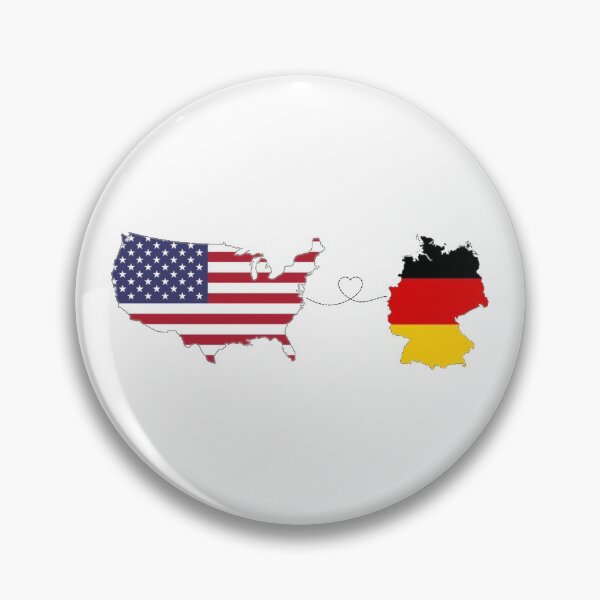 Item preview, USA - Germany | Long Distance Love designed and sold by toofardesign.