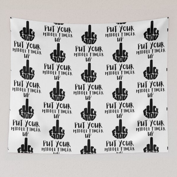 Item preview, Put your Middle Finger up designed and sold by RIVEofficial.