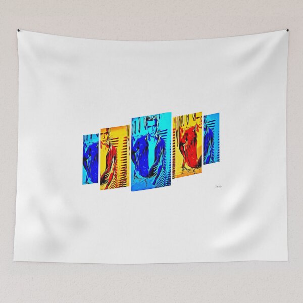 Item preview, 5 Panel Tryptic Male Model Fanart WallsOfFame designed and sold by WallsOfFameAust.