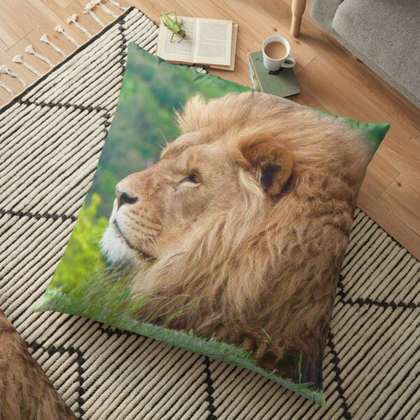 Lion Floor Pillow