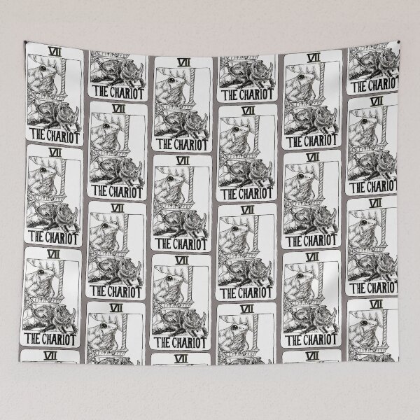Item preview, The Chariot Frog Tarot designed and sold by alfs-world.