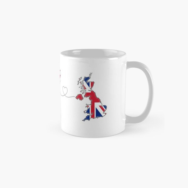 USA - UK | Long Distance Love Classic Mug
