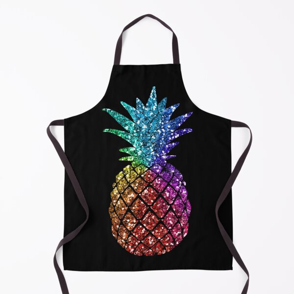 Item preview, Rainbow Pineapple Print designed and sold by mydoodlesateme.