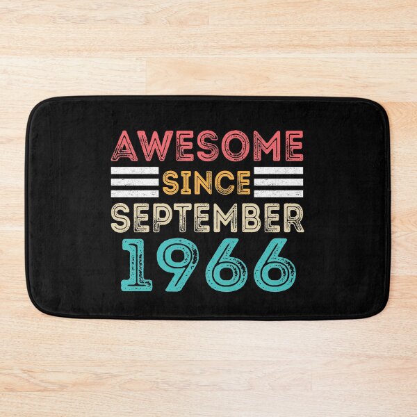 Item preview, Retro Vintage 54th Birthday - Awesome Since September 1966 designed and sold by meedTee.
