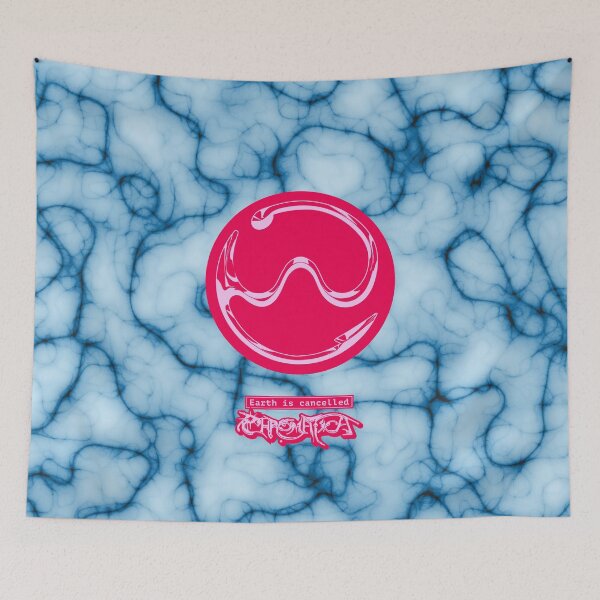 Item preview, Gaga Chromatica Logo Graphic (Blue Tie-Dye Effect) designed and sold by Fox Newton.