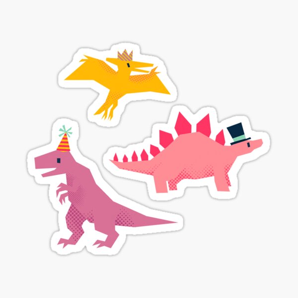 Dino party Sticker