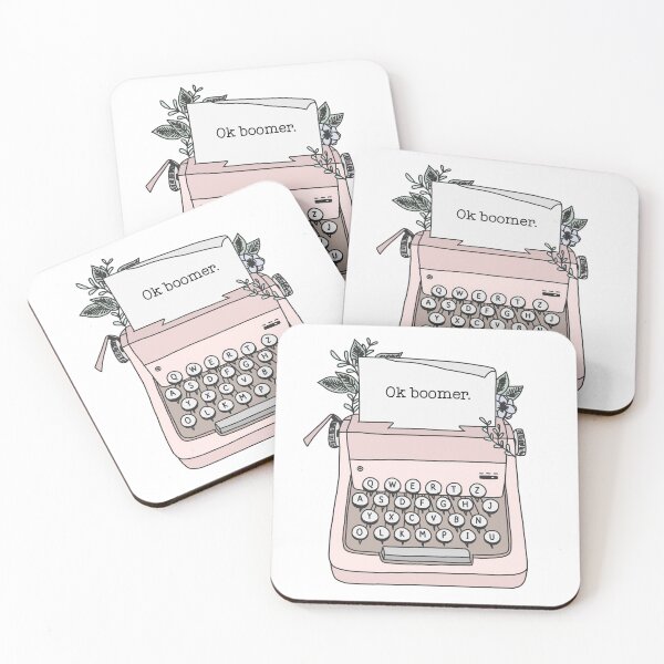 Item preview, Ok boomer typewriter cute designed and sold by emcazalet.