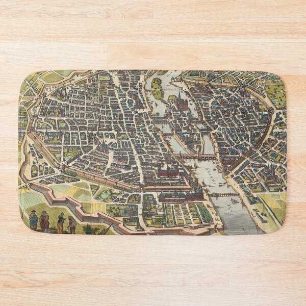 Item preview, Old map of Paris designed and sold by ganje.