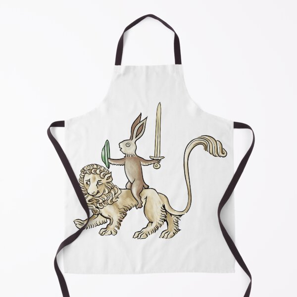 Item preview, Killer Rabbit Riding on Lion designed and sold by RedJasmine.