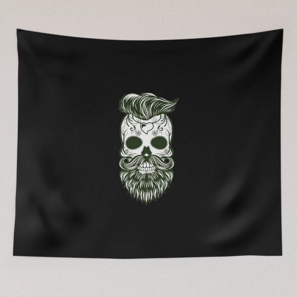 Item preview, Bearded skull designed and sold by Jey57.