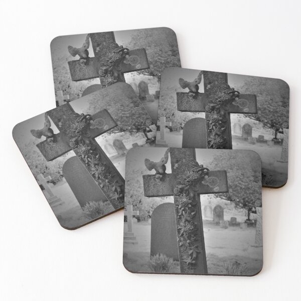 Item preview, Cross Gravestone in Churchyard designed and sold by MelancholySage.