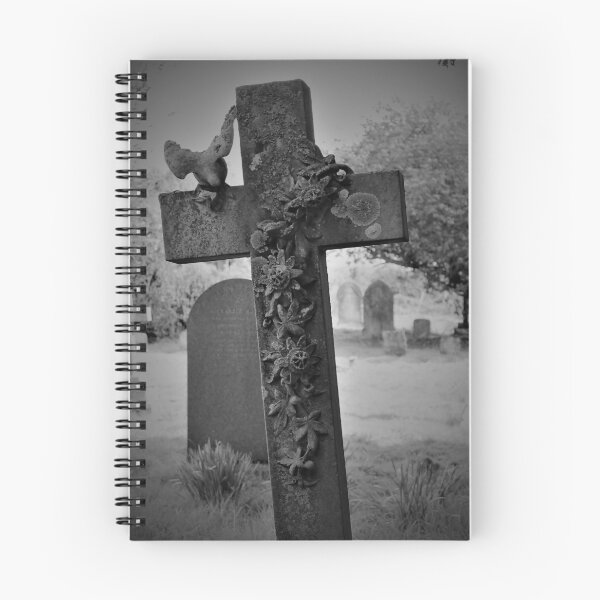Item preview, Cross Gravestone in Churchyard designed and sold by MelancholySage.