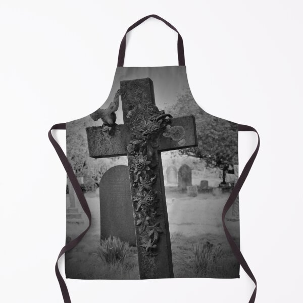 Item preview, Cross Gravestone in Churchyard designed and sold by MelancholySage.