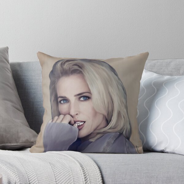 Item preview, Gillian Anderson oil color painting  designed and sold by altaircolin.