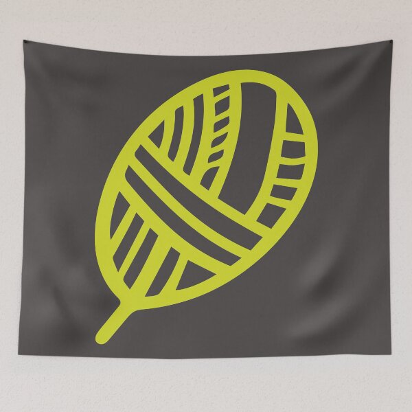 Item preview,  Rounded Leaves Overall Pattern - Linear Art Designs GC-093-01 designed and sold by GraphicCharms.