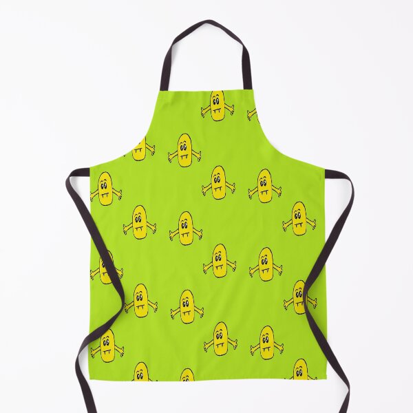 Item preview, Big teeth yellow monster green pattern designed and sold by tetibright.