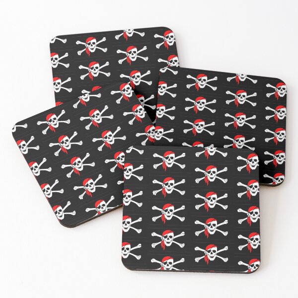Item preview, PIRATE AND CROSS BONES FLAG  ( small ) multiple images designed and sold by DewDropDesigns.