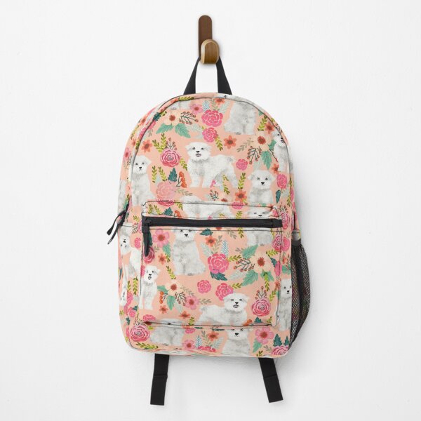 Item preview, maltese dog floral - vintage florals, floral pet, cute dog, maltese designed and sold by PetFriendly.
